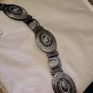 Elegant PewterWomen's Belt